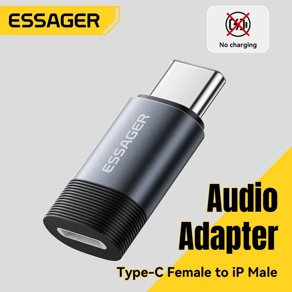 USB-C till Lightning-ljudadapter för hörlurar