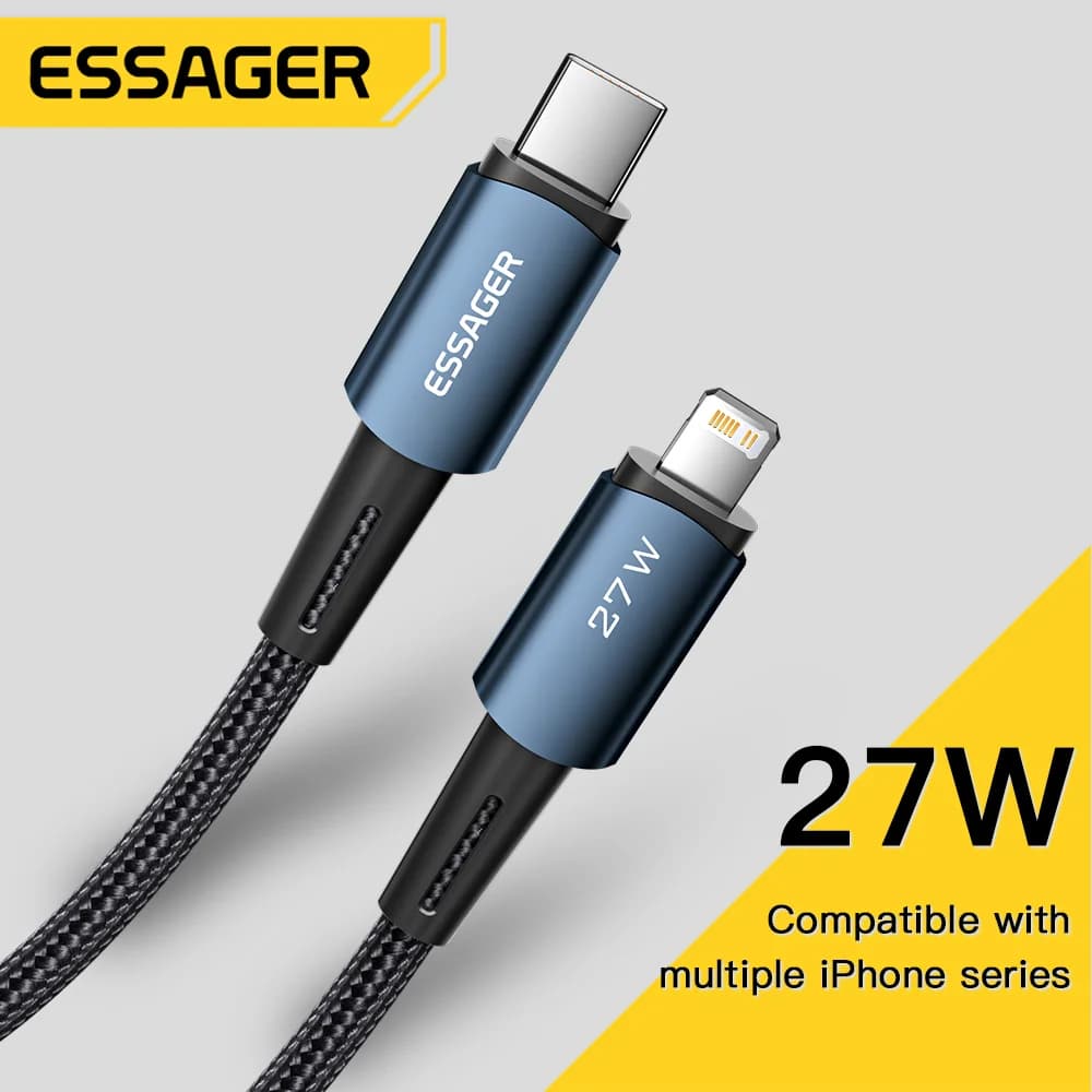 20W USB-C till Lightning snabbkablage