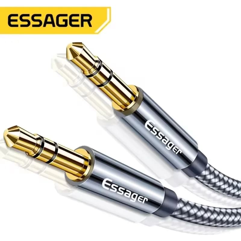 3.5mm Hane-till-Hane Stereo Aux Ljudkabel
