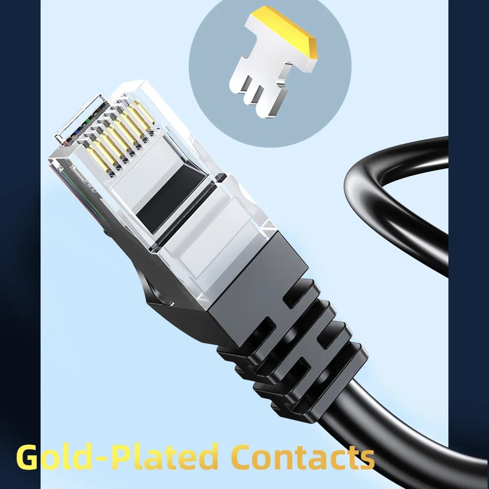 10m Cat6 Ethernet LAN-nätverkskabel
