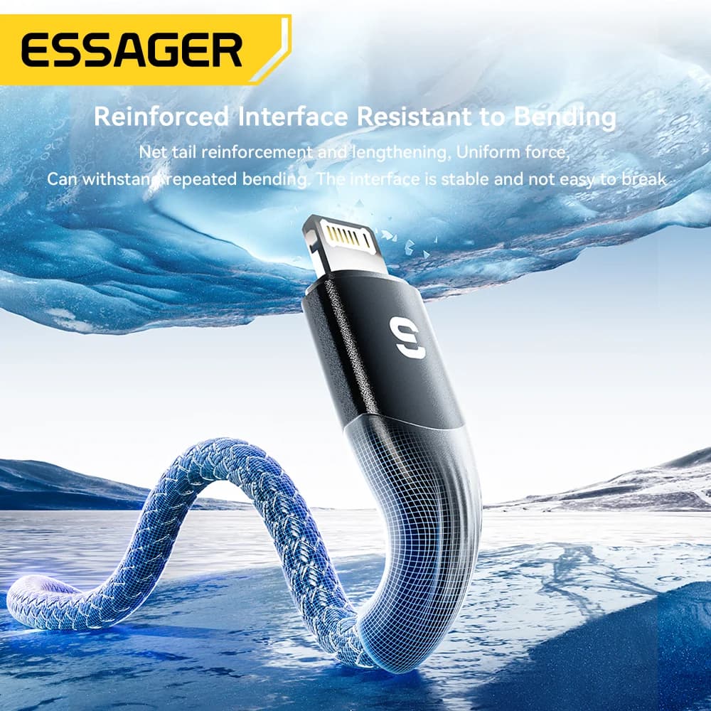 USB-C till Lightning PD snabbladdningskabel
